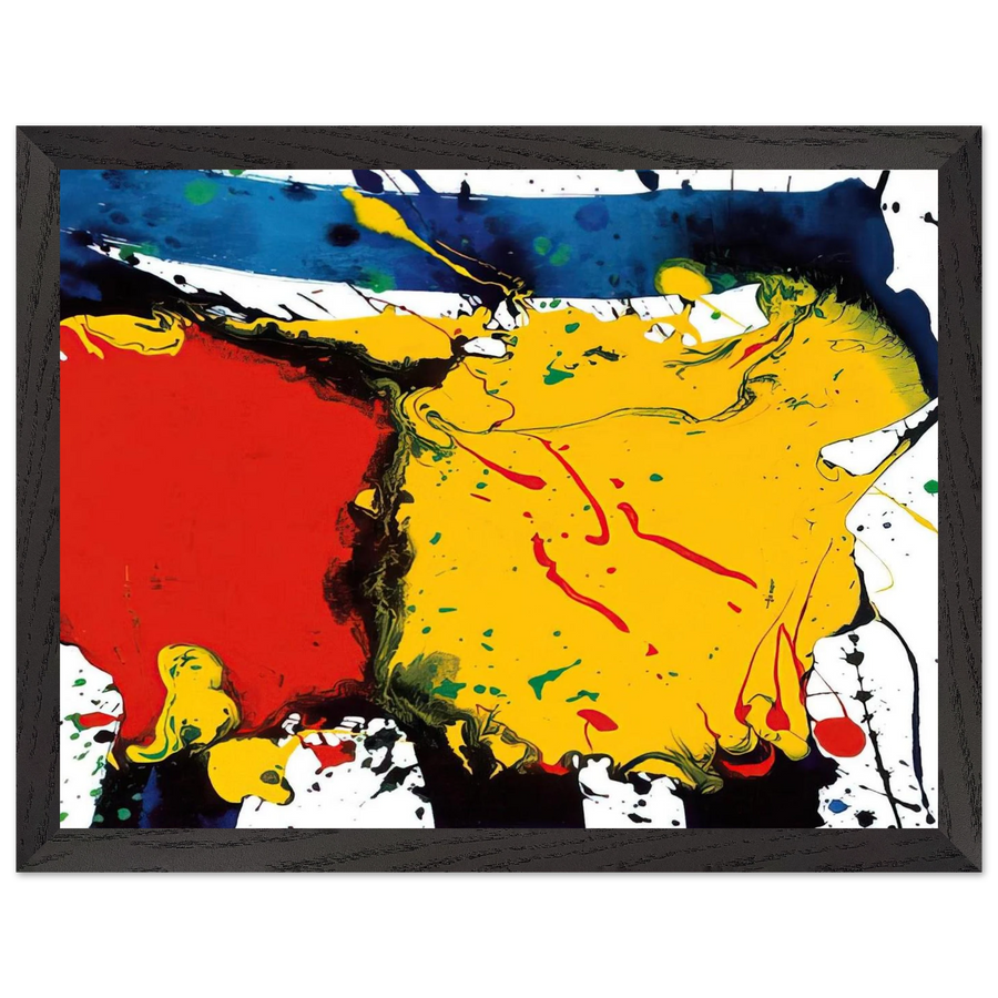 Untitled  SFP94-109  SFF 1757 by Sam Francis — Framed art print at Zephyeer