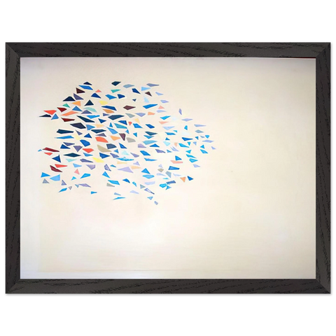 Color Shapes - 1975 by Robert Goodnough — Framed art print at Zephyeer