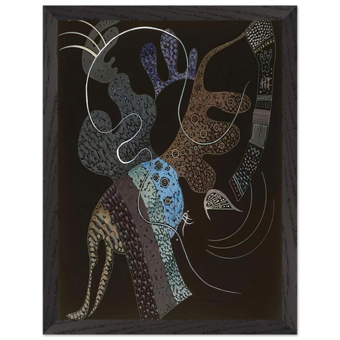WHITE LINE 1936 by Wassily Kandinsky — Framed art print at Zephyeer