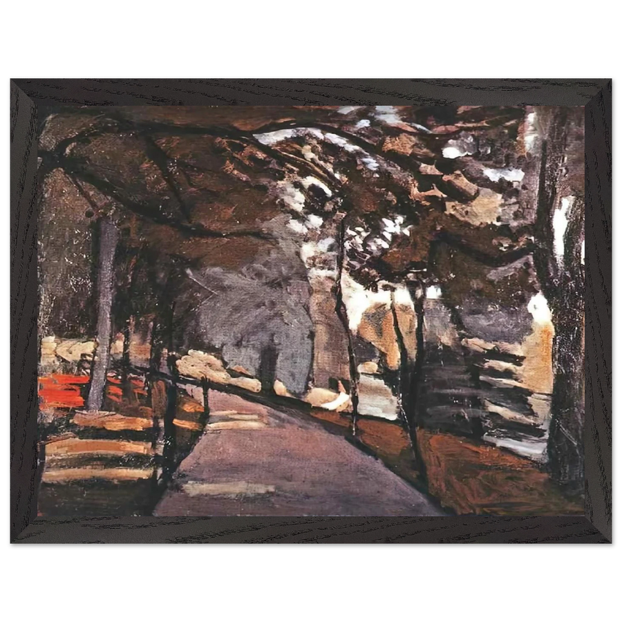 THE PATH IN THE BOIS DE BOULOGNE 1902 by Henri Matisse — Framed art print at Zephyeer