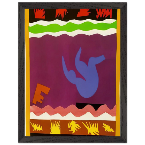 THE TOBOGGAN 1943 by Henri Matisse — Framed art print at Zephyeer