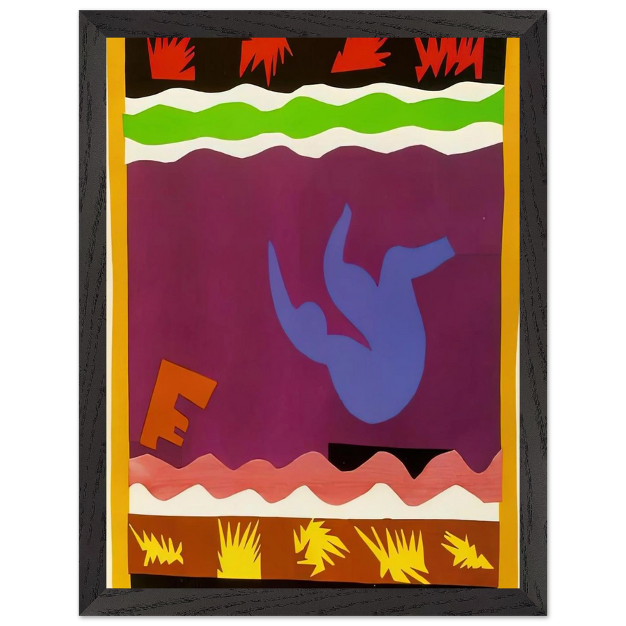 THE TOBOGGAN 1943 by Henri Matisse — Framed art print at Zephyeer