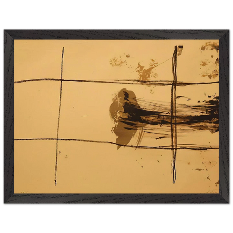 CARR S 1967 by Antoni Tapies — Framed art print at Zephyeer