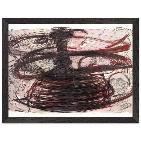 Self-Portrait as Pile of Dog Dirt - 1973 by Dieter Roth — Framed art print at Zephyeer