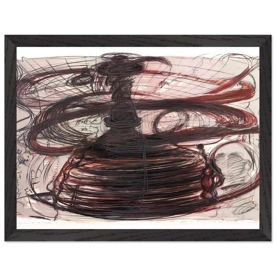 Self-Portrait as Pile of Dog Dirt - 1973 by Dieter Roth — Framed art print at Zephyeer