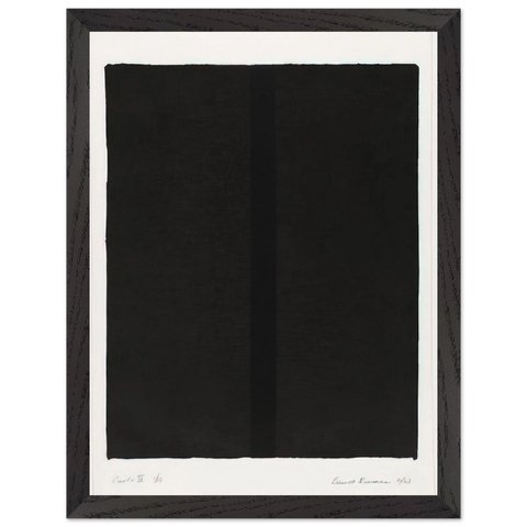 Canto IV by Barnett Newman — Framed art print at Zephyeer