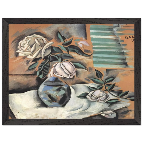 BOUQUET L IMPORTANT C EST LA ROSE by Salvador Dali — Framed art print at Zephyeer