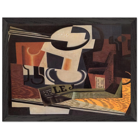 STILL LIFE WITH FRUIT BOWL 1918 by Juan Gris — Framed art print at Zephyeer