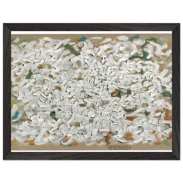 Untitled - 1963 by Robert Ryman — Framed art print at Zephyeer