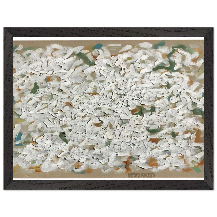 Untitled - 1963 by Robert Ryman — Framed art print at Zephyeer