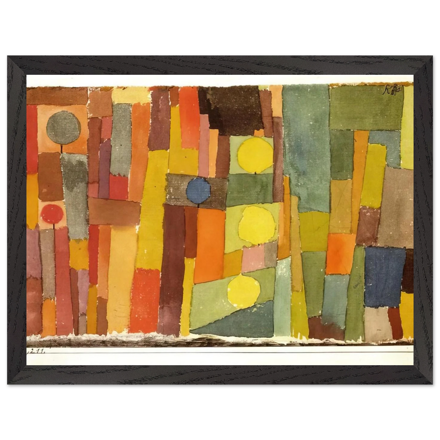 IN THE STYLE OF KAIROUAN 1914 by Paul Klee — Framed art print at Zephyeer