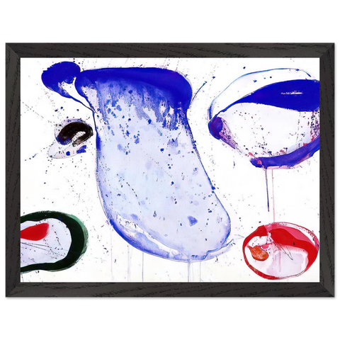 Blue 47 by Sam Francis — Framed art print at Zephyeer