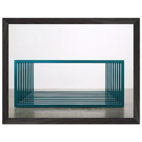 Untitled - 1966 by Donald Judd — Framed art print at Zephyeer