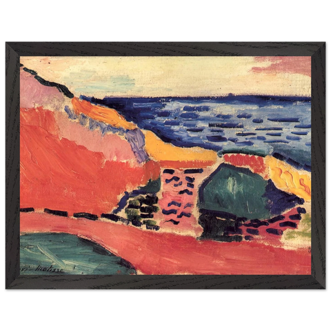 LA MOULADE COLLIOURE IN THE SUMMER 1905 by Henri Matisse — Framed art print at Zephyeer