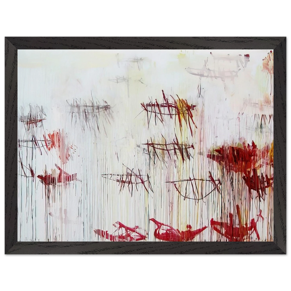 Lepanto, Part IX by Cy Twombly — Framed art print at Zephyeer