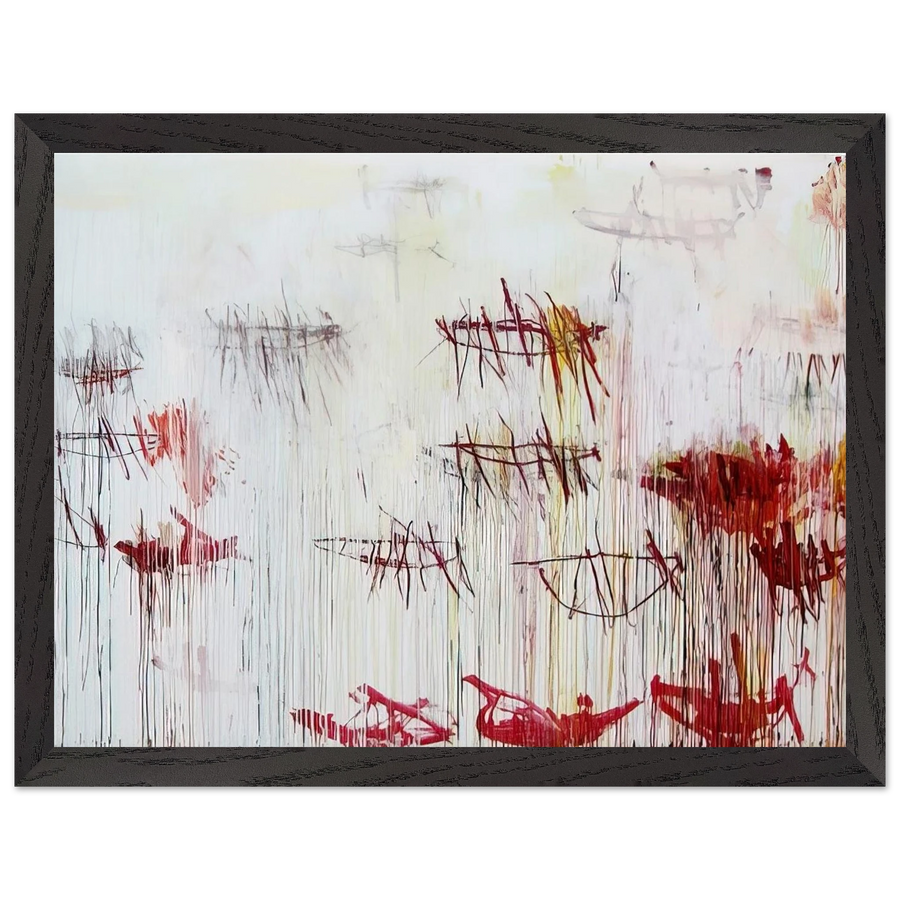Lepanto, Part IX by Cy Twombly — Framed art print at Zephyeer