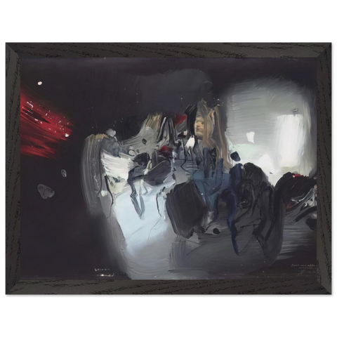 COMPOSITION 1972 by Chu teh Chun — Framed art print at Zephyeer