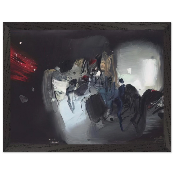 COMPOSITION 1972 by Chu teh Chun — Framed art print at Zephyeer
