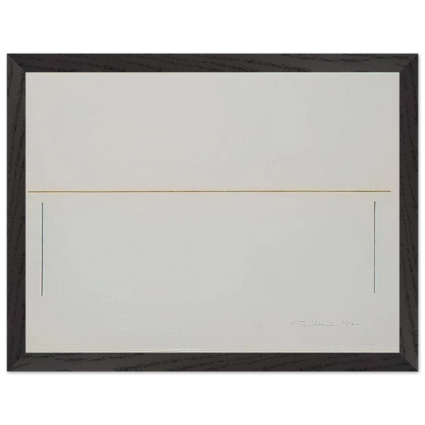 Untitled - 1974 by Fred Sandback — Framed art print at Zephyeer