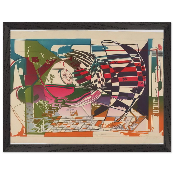 Double Somersault - 1972 by Dieter Roth — Framed art print at Zephyeer