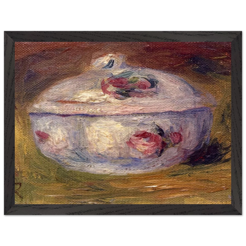 Sugar Bowl by Pierre-Auguste Renoir — Framed art print at Zephyeer