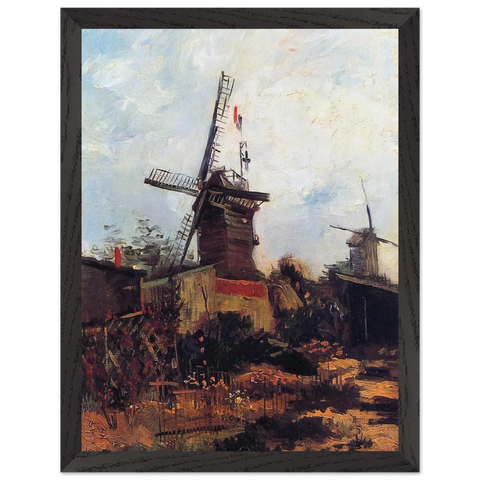 The Mill of Blute End by Vincent van Gogh — Framed art print at Zephyeer