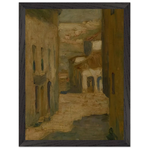 Street of Segovia by Tarsila do Amaral — Framed art print at Zephyeer