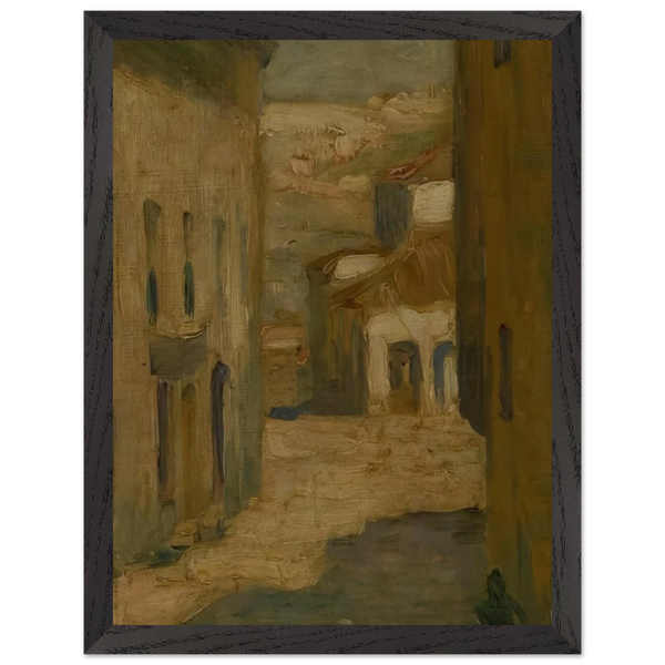 Street of Segovia by Tarsila do Amaral — Framed art print at Zephyeer