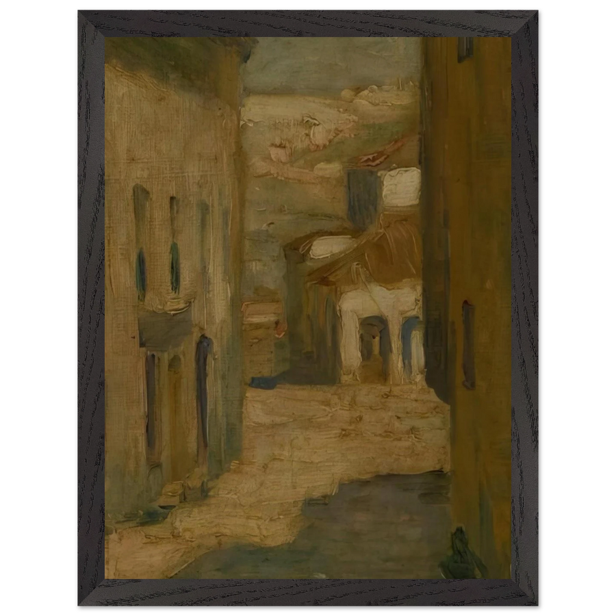 Street of Segovia by Tarsila do Amaral — Framed art print at Zephyeer