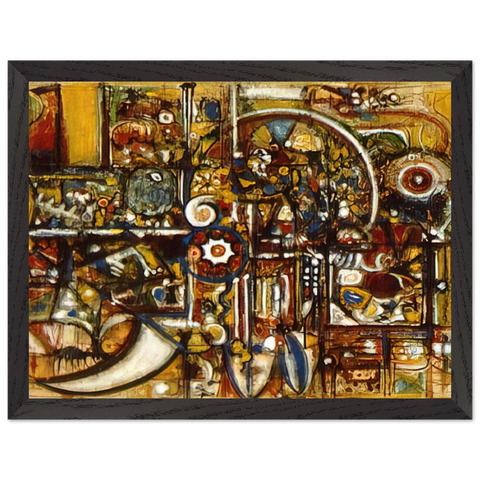 Opaque Harmony by Richard Pousette-Dart — Framed art print at Zephyeer
