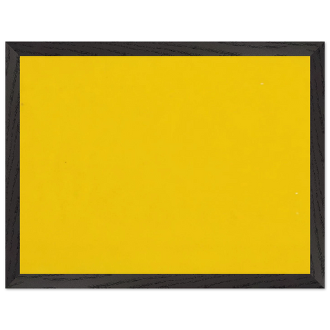 Yellow from the series Line Form Color by Ellsworth Kelly — Framed art print at Zephyeer