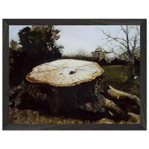 THE BIG OAK by Andrew Wyeth — Framed art print at Zephyeer