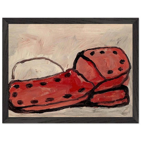 SHOES 1968 by Philip Guston — Framed art print at Zephyeer