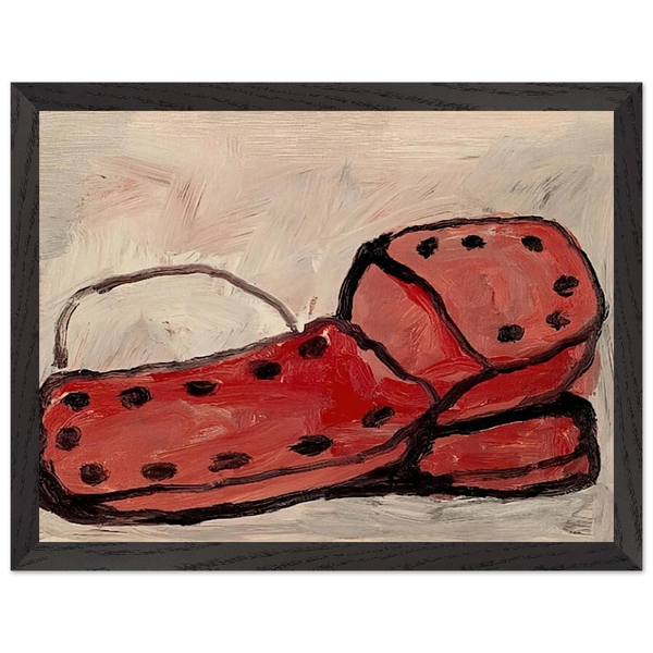 SHOES 1968 by Philip Guston — Framed art print at Zephyeer