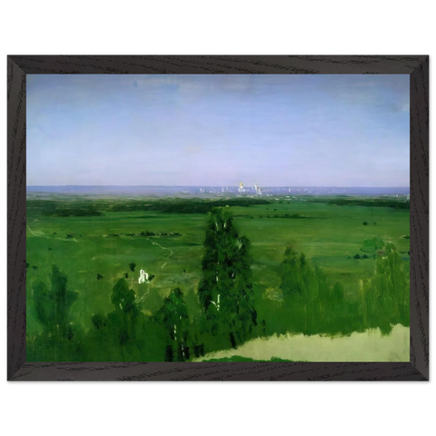 View on Moscow from Sparrow Hills by Arkhyp Kuindzhi — Framed art print at Zephyeer