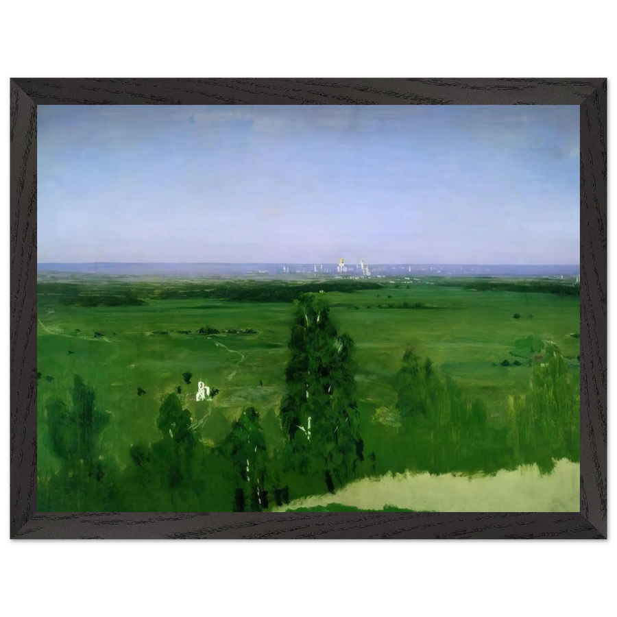View on Moscow from Sparrow Hills by Arkhyp Kuindzhi — Framed art print at Zephyeer