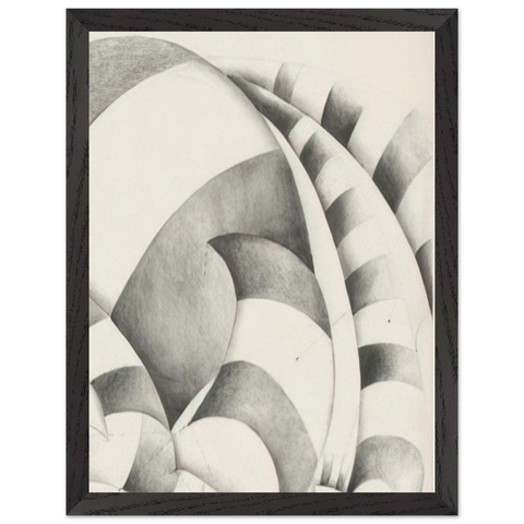 UNTITLED 1967 by Lee Bontecou — Framed art print at Zephyeer