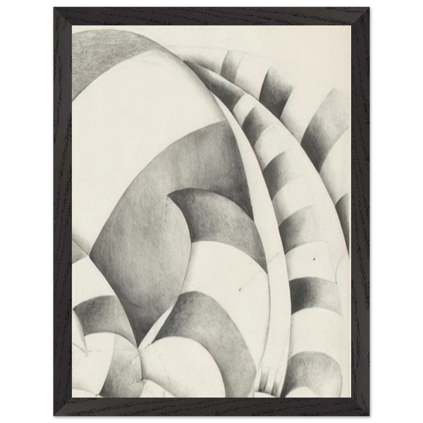 UNTITLED 1967 by Lee Bontecou — Framed art print at Zephyeer