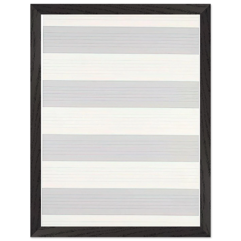 Untitled #4 by Agnes Martin — Framed art print at Zephyeer