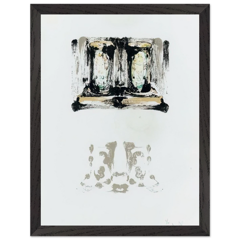 ALE CANS ULAE 152 by Jasper Johns — Framed art print at Zephyeer