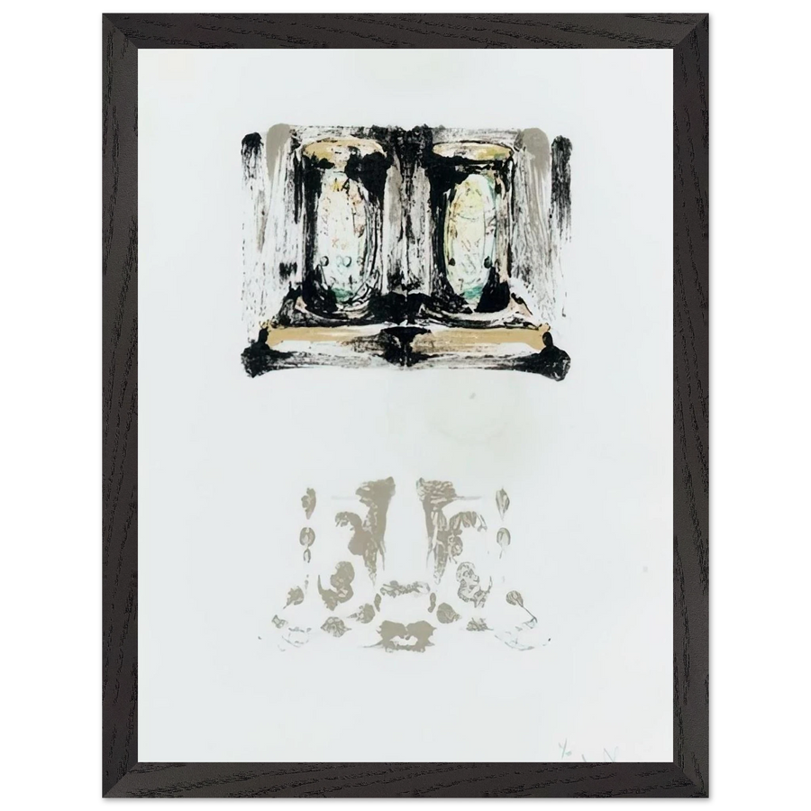 ALE CANS ULAE 152 by Jasper Johns — Framed art print at Zephyeer
