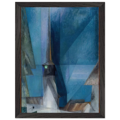 GELMERODA 1936 by Lyonel Feininger — Framed art print at Zephyeer