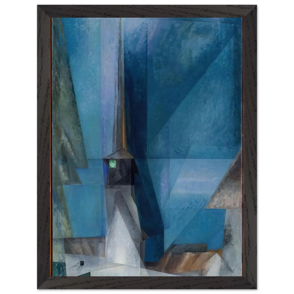 GELMERODA 1936 by Lyonel Feininger — Framed art print at Zephyeer