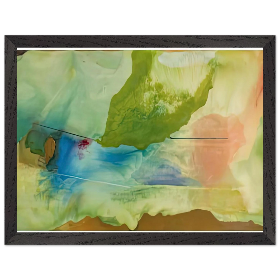 Hint from Bassano, 1973- by Helen Frankenthaler — Framed art print at Zephyeer