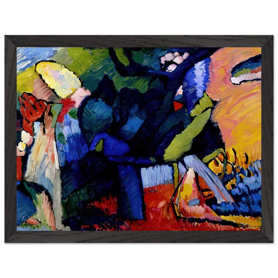 IMPROVISATION 4 1909 by Wassily Kandinsky — Framed art print at Zephyeer