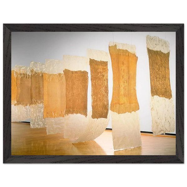 CONTINGENT 1968 by Eva Hesse — Framed art print at Zephyeer