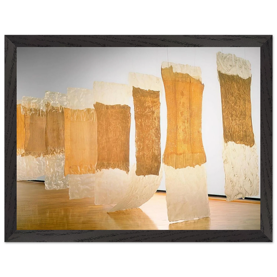 CONTINGENT 1968 by Eva Hesse — Framed art print at Zephyeer
