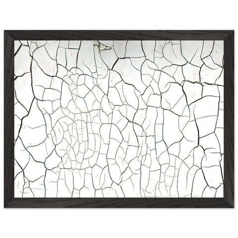 White Cretto - 1975 by Alberto Burri — Framed art print at Zephyeer