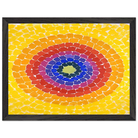 RESSURECTION 1966 by Alma Woodsey Thomas — Framed art print at Zephyeer