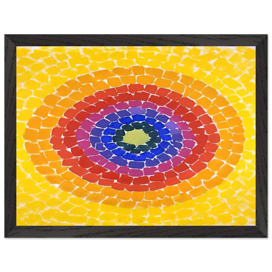 RESSURECTION 1966 by Alma Woodsey Thomas — Framed art print at Zephyeer
